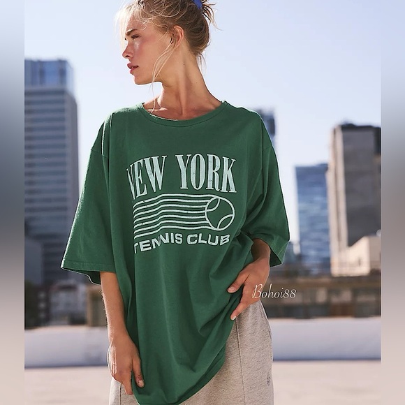 Free People Tops - NEW Free People Original Retro Brand NYC Tennis Club Tee